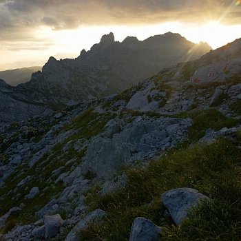 Dachstein přes Adamek Hütte