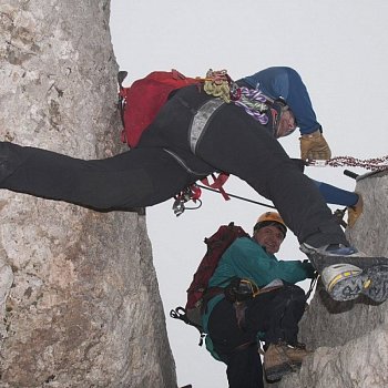 Dachstein přes Adamek Hütte